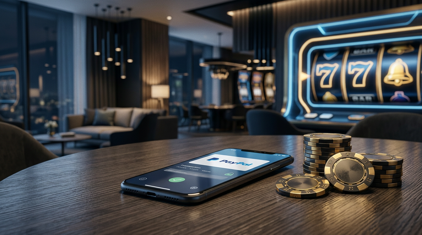 Moderní PayPal casino rozhraní na telefonu v roce 2026