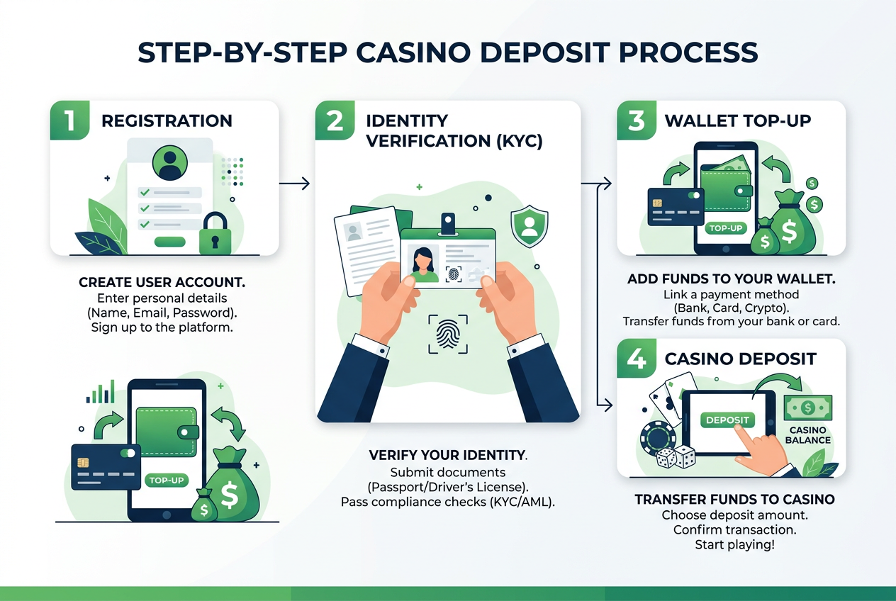 Návod na registraci a vklad do online kasina přes Neteller